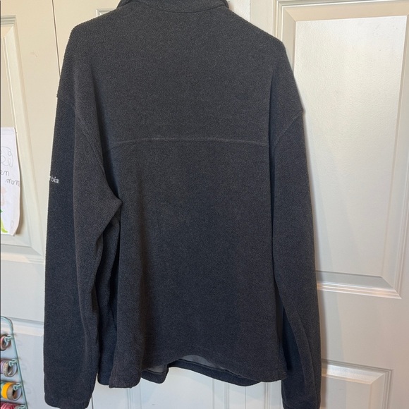 Columbia Charcoal Fleece Full Zip Jacket XXL WSU Cougars Washington State - Picture 5 of 5